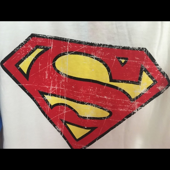 DC Comics Superman 3/4 Sleeve Nightgown L NEW - Picture 3 of 4